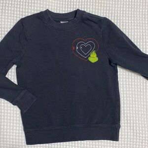 Embroidered HA Grinch sweatshirt
